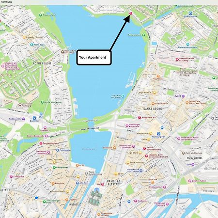 The Suites Alster Waterfront Family Apartments Хамбург Екстериор снимка