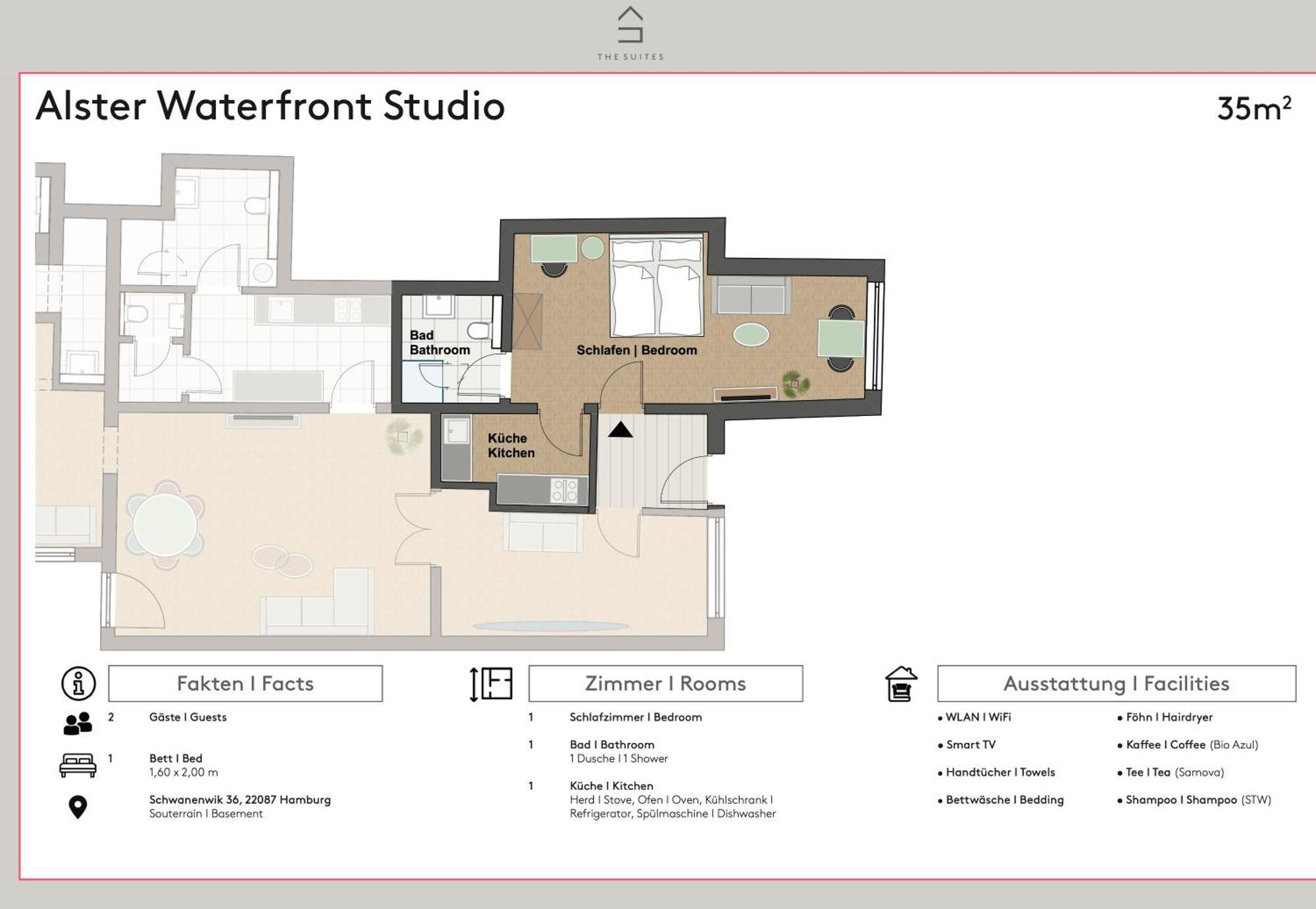The Suites Alster Waterfront Family Apartments Хамбург Екстериор снимка